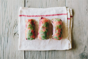 Spicy Lentil Summer Rolls