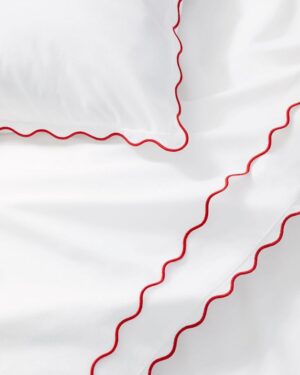 Wave Percale Sheet Set