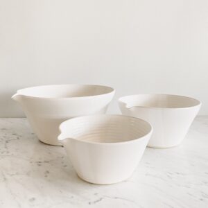 Set of 3 Kam Ceramic Bowls